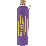 Drink it Sklenená fľaša s neoprénovým obalom Xylofonka 500ml
