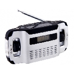 POWERplus LYNX AM FM dynamo solárne rádio a lampa