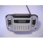 POWERplus LYNX AM FM dynamo solárne rádio a lampa