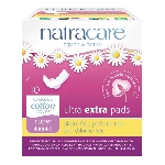Natracare Menštruačné vložky Ultra Extra Super s krídelkami 10 ks