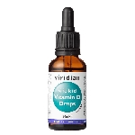 Viridian Viridikid Vitamín D Drops 400iu 30ml