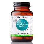 Viridian Ashwagandha Extract Organic Indický ženšen 60 kapsúl