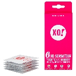 XO Kondóm z prírodného latexu Hi Sensation 6 ks
