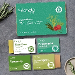 Friendly Soap prírodné mydlo darčeková sada mydiel Leafy and Herbaceous 4x 95g