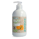 Greenatural Tekuté mydlo na telo a ruky mäta a pomaranč BIO 500 ml