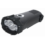 POWERplus SHARK Vodotesné dynamo LED svietidlo nabíjačka