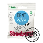 DENTTABS prírodná detská zubná pasta v tabletách bez fluoridu jahoda 10 000 ks Zero waste balenie
