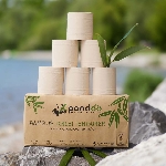 Pandoo Bambusový toaletný papier 3 vrstvový balenie 8 ks