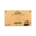 Pandoo Jednorazové bambusové vreckovky 3 vrstvové balenie 100 ks