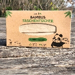 Pandoo Jednorazové bambusové vreckovky 3 vrstvové balenie 100 ks