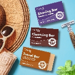 Friendly Soap prírodné mydlo na holenie pomaranč a levanduľa 7ks zero waste balenie