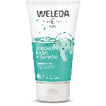 Weleda 2v1 sprchovací krém a šampón Čarovná mäta 150 ml