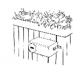 Vtáčia búdka 17 pre dažďovník