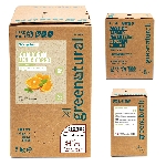 Greenatural Tekuté mydlo na telo a ruky mäta a pomaranč BIO 5 kg