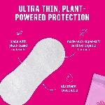 FLO Ultra tenké slipové vložky z bio bambusu 24 ks