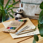 Pandoo Poznámkový blok z bambusových vlákien A4 5 ks