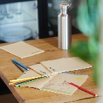 Pandoo Poznámkový blok z bambusových vlákien A4 5 ks