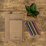 Pandoo Poznámkový blok z bambusových vlákien A4 5 ks