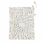 Pandoo Síťový sáček z bio bavlny na ovoce, zeleninu a chleba set 7 ks