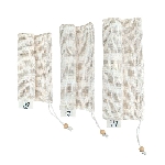 Pandoo Síťový sáček z bio bavlny na ovoce, zeleninu a chleba set 7 ks