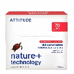 Attitude Tablety do umývačky bez fosfátov 70 ks