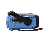 POWERplus Hyena Solárne rádio DAB, FM s dynamom, powerbankou, svetlom a hodinami