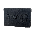 Friendly Soap prírodné mydlo s aktívnym uhlím rozmarín a limeta 7 ks zero waste balenie
