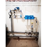 Chytrý detektor úniku vody Hydrostop COMFORT 2,5 m3 so vzdialenou správou