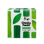Cheeky Panda Jednorazové bambusové vreckovky biele 3 vrstvové balenie v boxe 56 ks