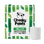 Cheeky Panda Bambusový toaletný papier biely 3 vrstvový balenie 9 ks