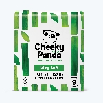 Cheeky Panda Bambusový toaletný papier biely 3 vrstvový balenie 9 ks