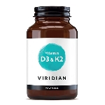 Viridian Vitamin D3 a K2 90 kapsúl