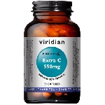 Viridian Extra C 550mg Vitamín C 90 kapsúl