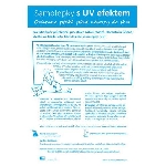 UV samolepky siluety 9 ks snímateľné