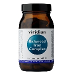 Viridian Balanced Iron Complex Komplex železa s vitamínmi 90 kapsúl