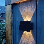 POWERplus Weasel Solárne nástenné osvetlenie 4 LED