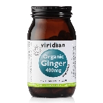 Viridian Ginger 400mg Organic Zázvor 90 kapsúl
