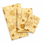 Pandoo Opakovane použiteľný obal s včelím voskom 3 ks