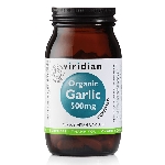 Viridian Garlic 500mg Organic Cesnak 90 kapsúl