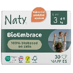 Naty BioEmbrace plienky Midi 4-9 kg 30 ks