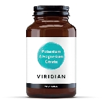 Viridian Potassium Magnesium Citrate Draslík a horčík 90 kapsúl