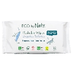 Eco by Naty Vlhčené obrúsky bez vône splachovateľné 56 ks