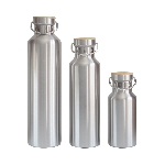 Pandoo Nerezová termoska s bambusovým viečkom 750 ml