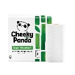 Cheeky Panda Jednorazové bambusové kuchynské utierky biele 2 vrstvové balenie 2 ks