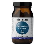Viridian Magnesium Citrate with Vitamín B6 Horčík s vitamínom B6 90 kapsúl