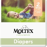 Moltex Pure and Nature Mini 3-6 kg Ekonomické balenie 4 x 38 ks