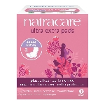 Natracare Menštruačné vložky Ultra Extra Long s krídelkami 8 ks