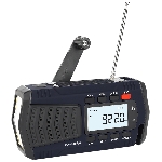POWERplus Maki Solárne LED svietidlo s dynamom, FM rádiom a powebankou