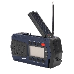 POWERplus Maki Solárne LED svietidlo s dynamom, FM rádiom a powebankou