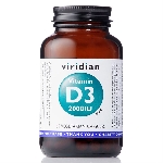 Viridian Vitamín D3 2000iu 60 kapsúl